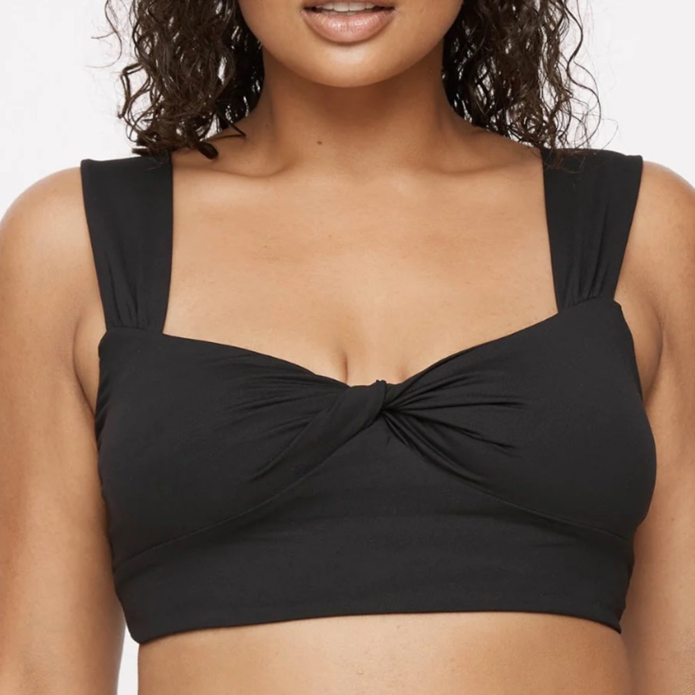Marysia Swim Lehi Bikini Top in black sz Medium